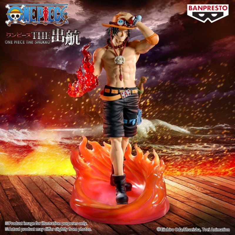 ONE PIECE - Portgas D. Ace - Figurine The Shukko Special 20cm