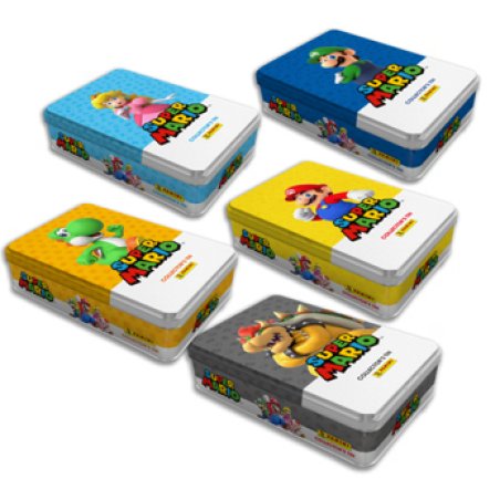 SUPER MARIO - Panini Slim Tin 65 Stickers 1 Lim. Ed.