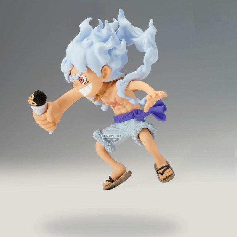 ONE PIECE - Luffy Gear 5 & Borsalino - Figurine Mega WCF 13cm