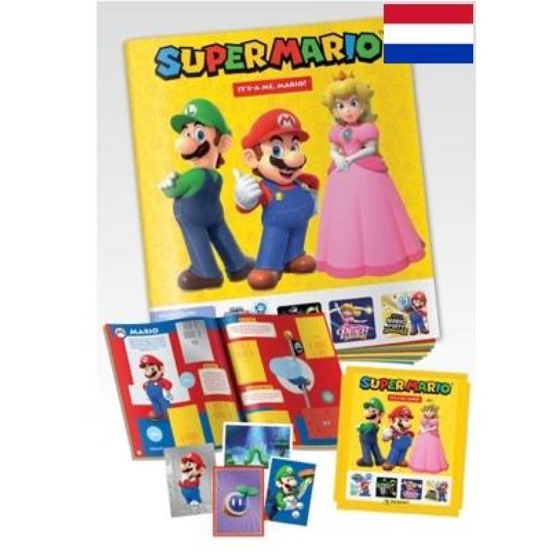 SUPER MARIO - Panini Starter Pack (1 album 3 packets) - NL