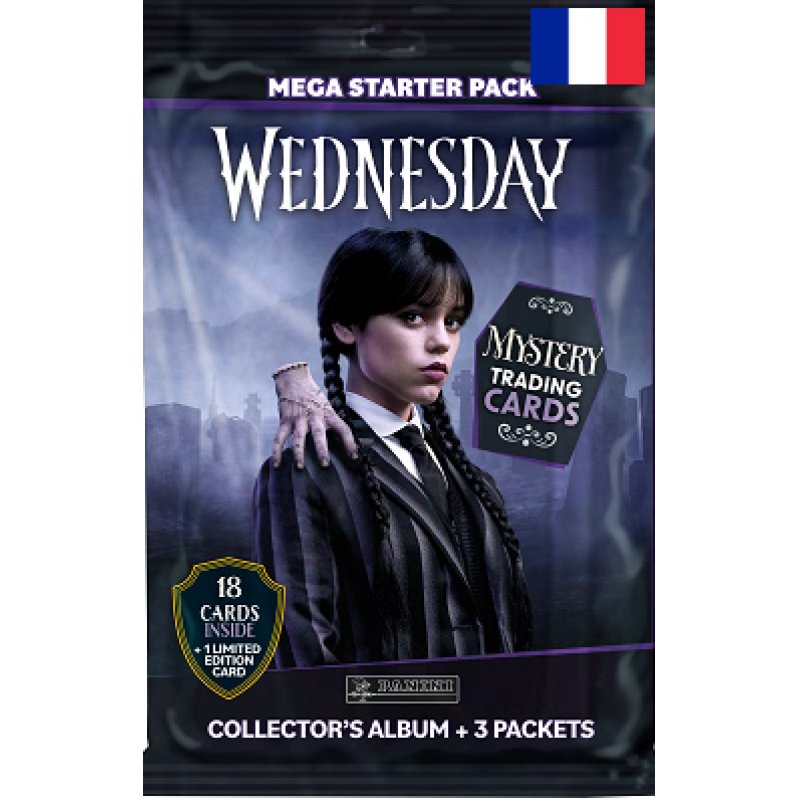MERCREDI - Panini Trading cards (1 col 3 poch 1 Ed lim.) - FR