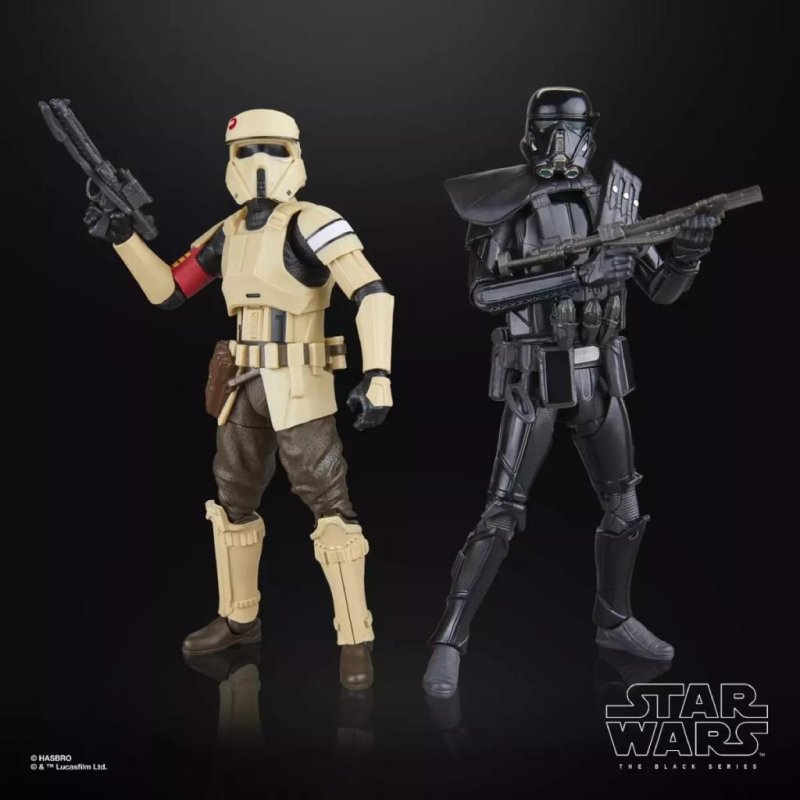 STAR WARS - Shoretrooper & Death Trooper - Figurine Legend Series 15cm