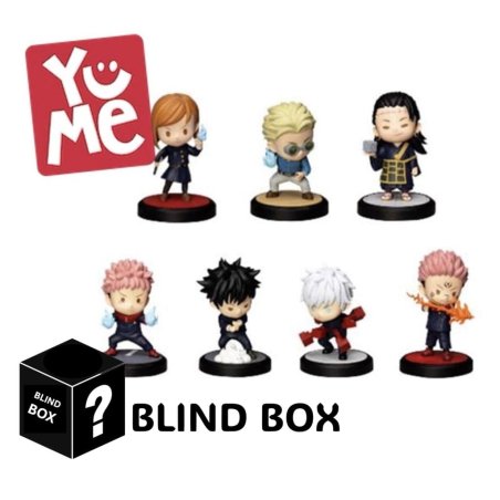 JUJUTSU KAISEN - Cursed Series - Assortiment 6 Figurines Blind Box