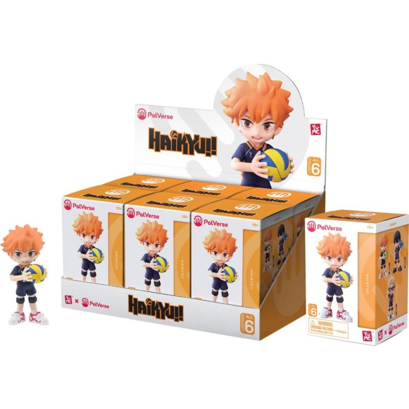 HAIKYU - Blind Box - Assortiment 6 Figurines 9cm
