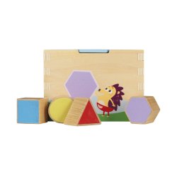 DR - Børste Shape Sorter, 4 Figures (6-287)