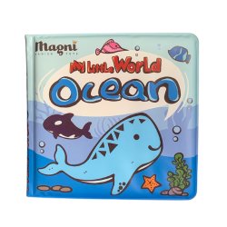 Magni - Bath book with color reaction, sea creatures (5729)