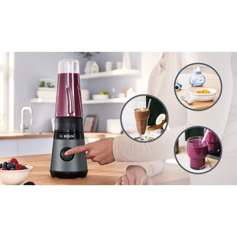 Bosch VitaPower MMB2111S blender 0,6 L Mélangeur de table 450 W Argent
