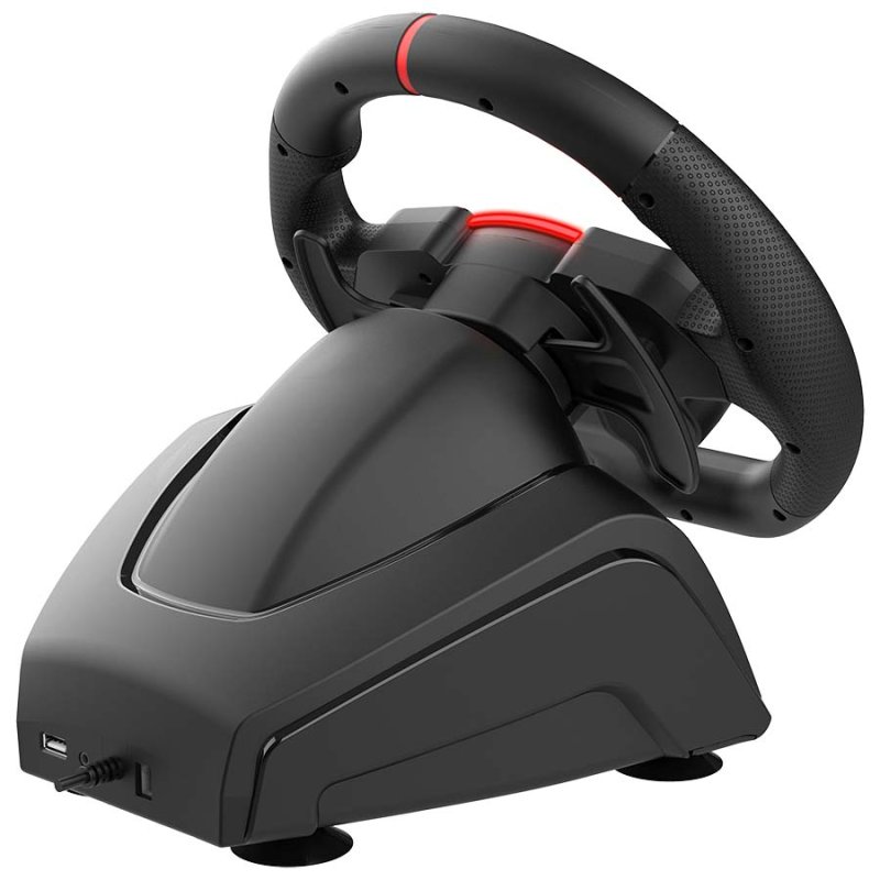 Subsonic Superdrive 270 GT Noir USB Volant pédales Nintendo Switch, Nintendo Switch 2, PC, PlayStation 4, Xbox One,