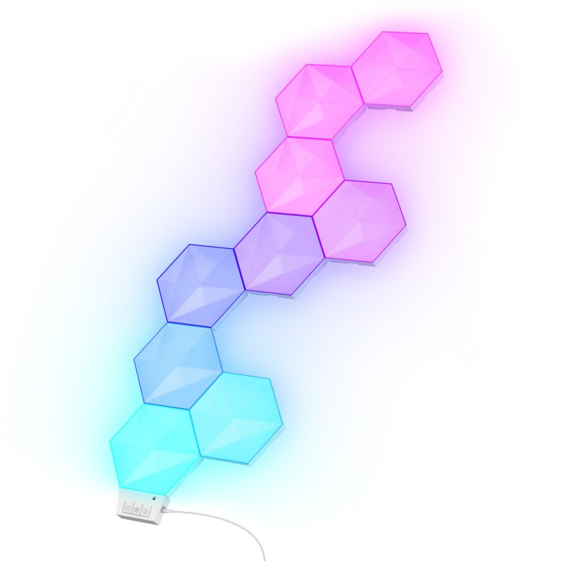 Trust Gxt902 Vybz Rgb Hexagon Light Panels