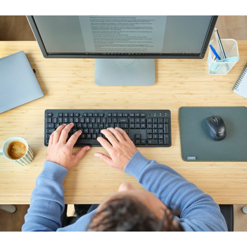 Trust Ody Ii Wl Keyboard & Mouse Nd