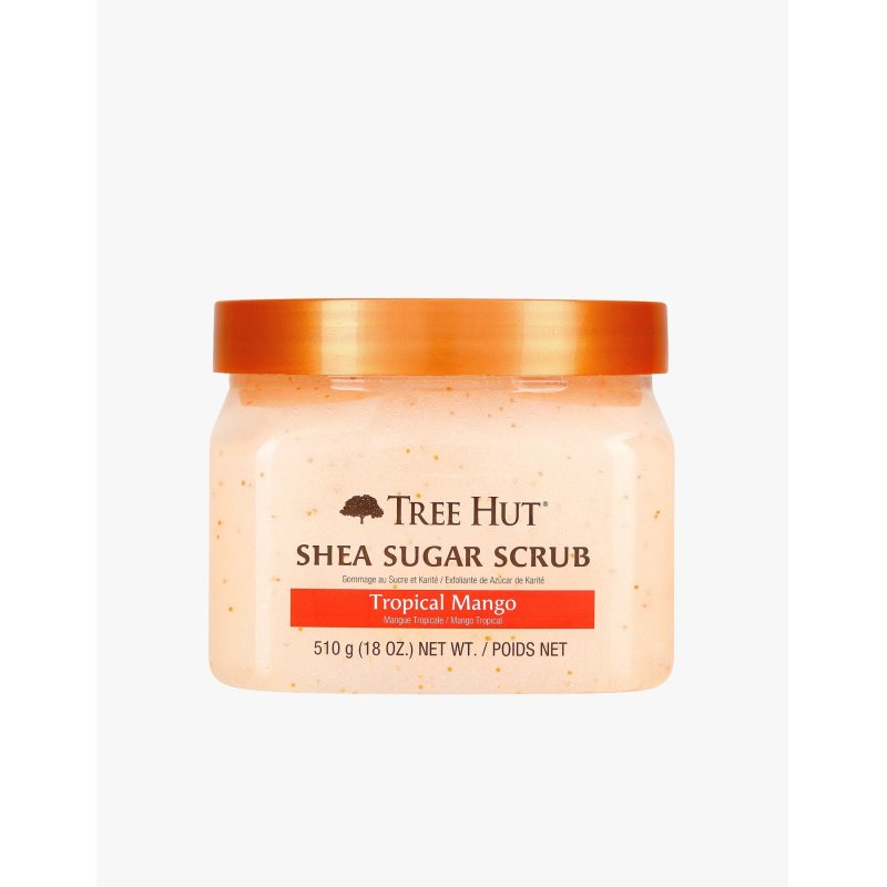 Tree Hut Tropical Mango Shea Sugar Body Scrub 18oz 510g