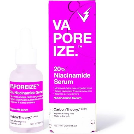 Carbon Theory 20 Niacinamide Serum Pore Minimizer and Blackhead Remover