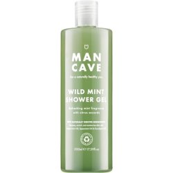 ManCave Wild Mint Shower Gel 500ml with Lemon, Peppermint and Eucalyptus Oil