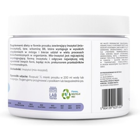 Osavi Inositol 1000mg Powder 240g - Supports Biochemical Processes