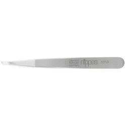 Nippes Solingen Tweezers with Slanted Tip Stainless Steel 9.5cm