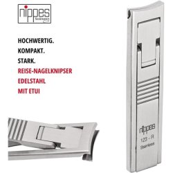 Nippes Travel Nail Clippers 8cm Stainless Steel