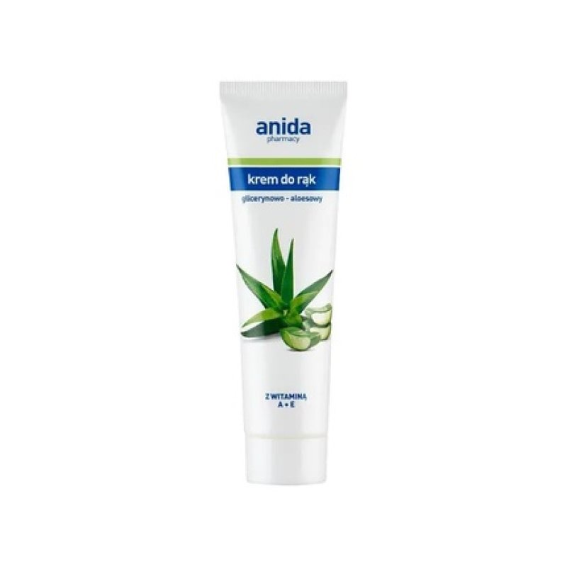 Anida Glycerine Aloe Hand Cream with Vitamin E - Regenerating & Moisturizing