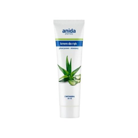 Anida Glycerine Aloe Hand Cream with Vitamin E - Regenerating & Moisturizing