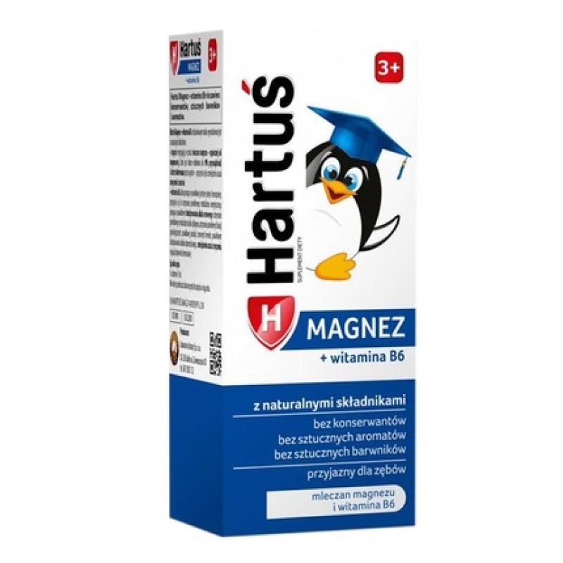 Hartus Children's Health Elixir With Magnesium And Vitamin B6 - 120ml