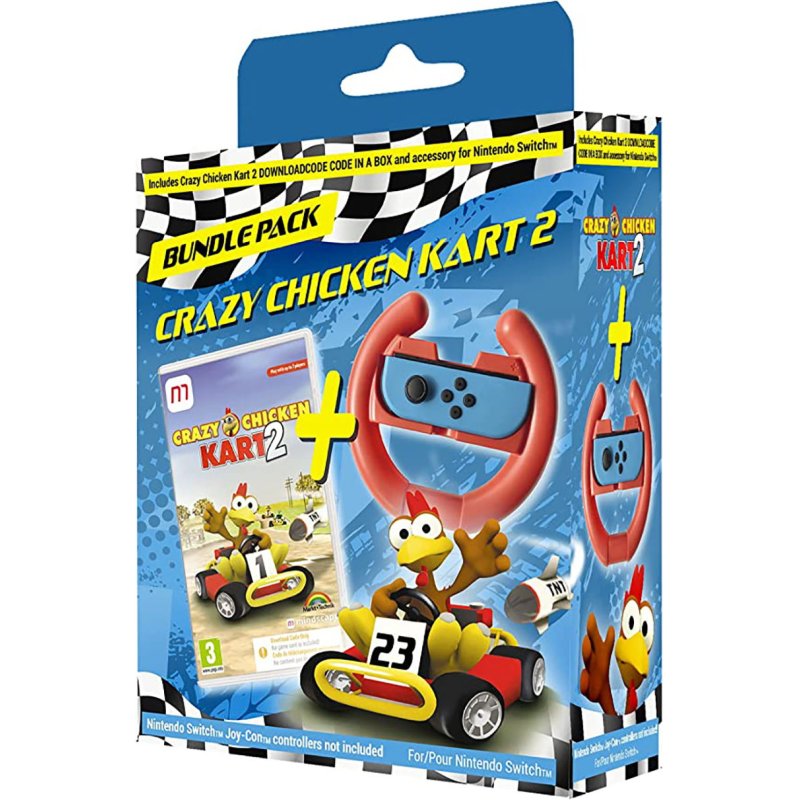 Crazy Chicken 2 Kart Bundle (Switch)