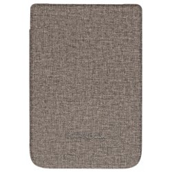 PocketBook WPUC-627-S-GY étui pour lecteur d'e-book 15,2 cm (6") Folio Marron, Gris