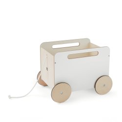 Ooh Noo - Toy Chest Wagon, White (40TC1601 )