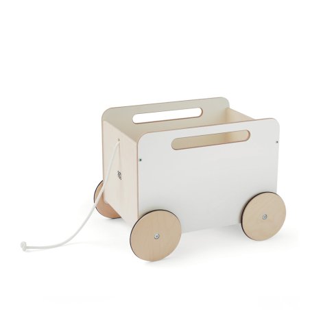 Ooh Noo - Toy Chest Wagon, White (40TC1601 )