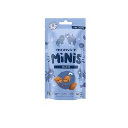 Monster Pet Food - Monster Cat Minis Treats - Salmon - 60 g
