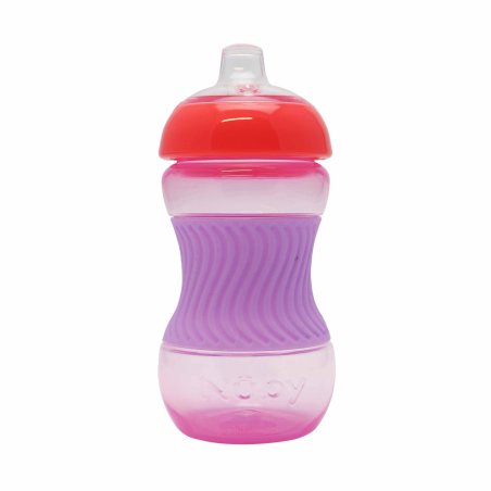 Nuby - Mini Easy Grip Cup with Sleeve - Red/Pink - 180 ml