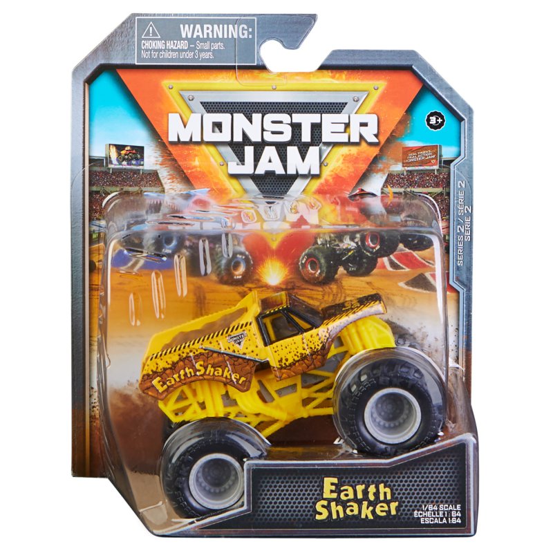 Monster Jam , monster truck officiel, véhicule en métal moulé, échelle 1:64 (les styles peuvent varier)