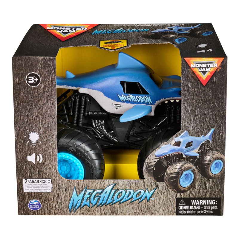 Monster Jam - 1:24 Lights & Sounds Truck - Megalodon