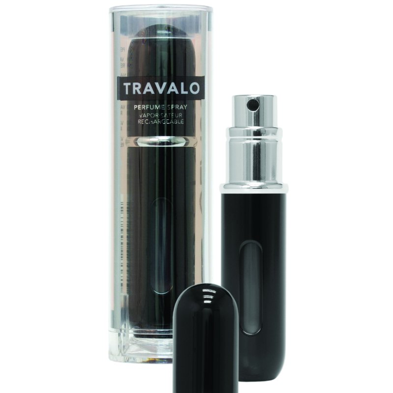 Travalo Classic HD Black Aluminium, Plastic 5 ml