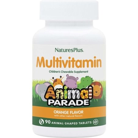 Naturesplus Animal Parade Children's Chewable Multivitamin - Orange Flavor - 90