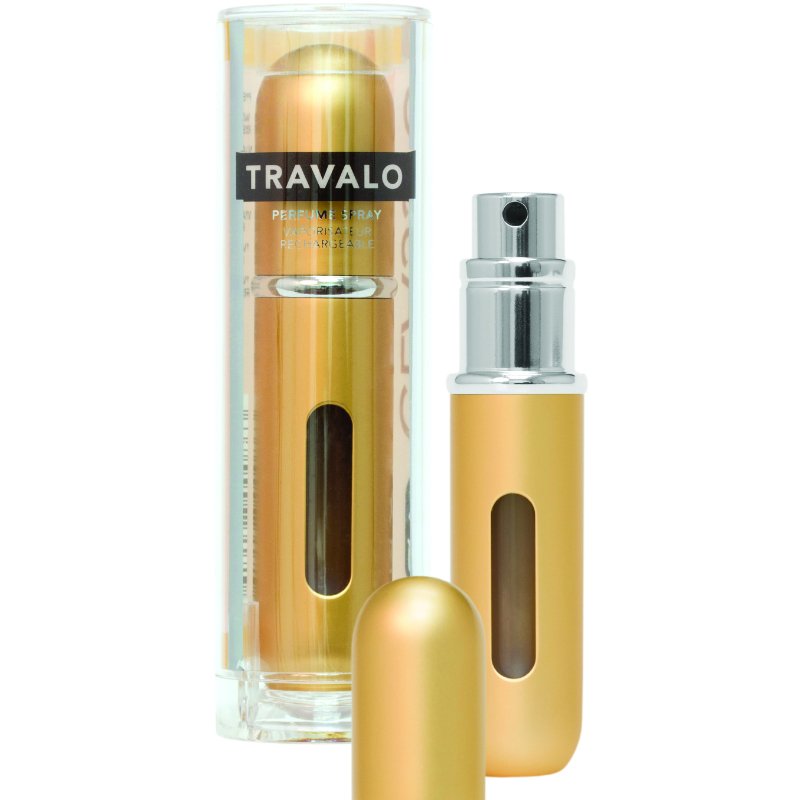 Travalo Classic HD Perfume Atomizer Genie-S TSA Approved Travel Perfume Bottle Refillable Reusable Airtight Easy-Fill