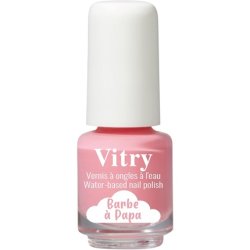 Water-Based Nail Varnish Barbe A Papa 4ml Pink
