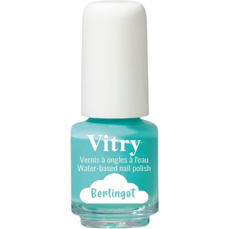 Water-Based Nail Varnish Berlingot Turquoise 4ml