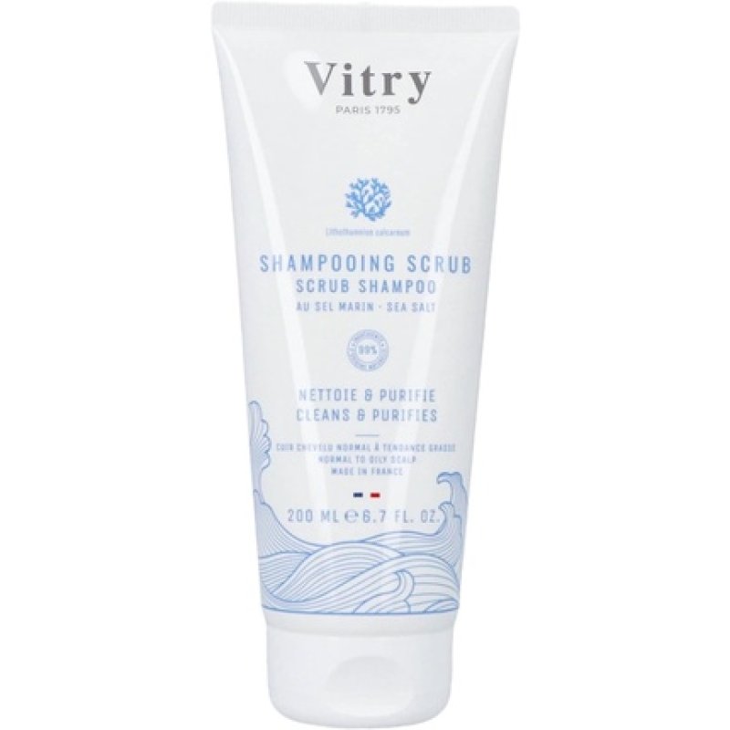 Vitry Shampoo Scrub with Sea Salt 200ml