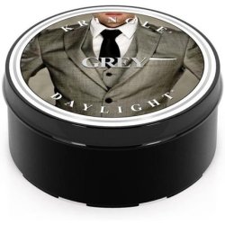 Kringle Scented Candle - Gray - Room Fragrance, Fragrance, Candle In Glass, Pillar Candle