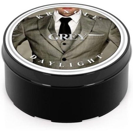 Kringle Scented Candle - Gray - Room Fragrance, Fragrance, Candle In Glass, Pillar Candle