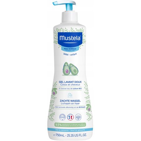 Mustela 3504105035846 baby shampoo 750 ml 2-in-1 Hair & Body