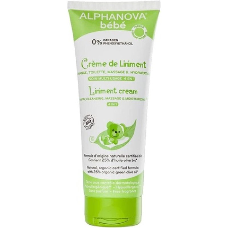 Alphanova Baby Liniment Cream Organic 200ml