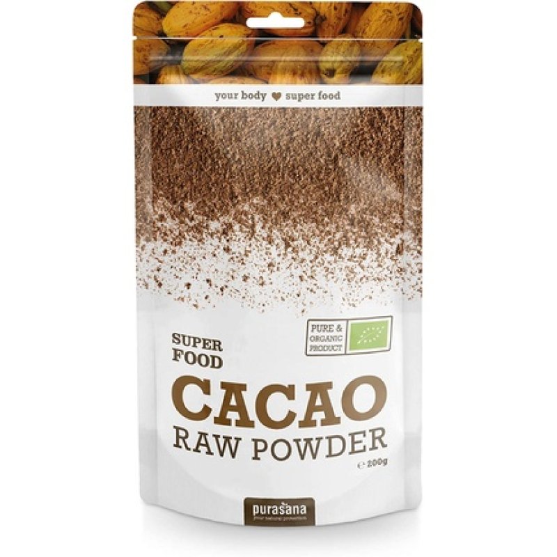 Purasana Super Food 200g Vegetarian 100% Natural Supplement Cocoa