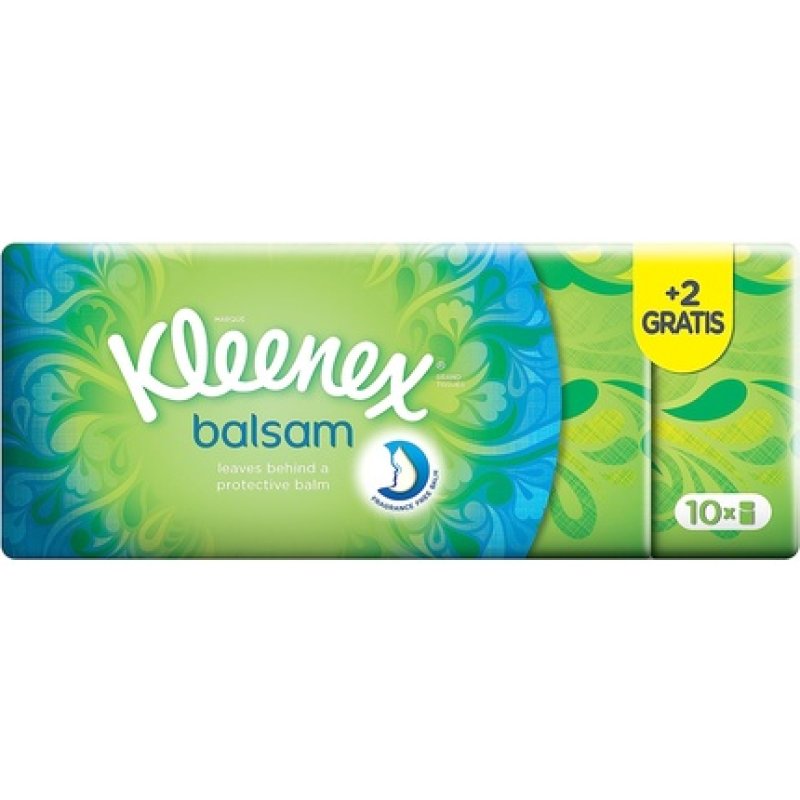 Kleenex Pocket Handkerchiefs - 10 Units
