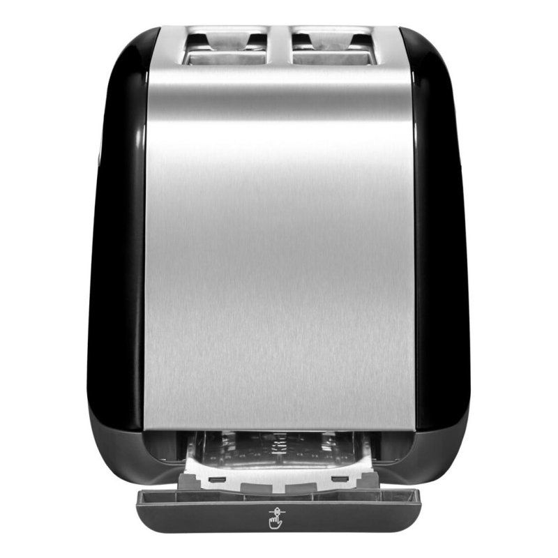 KitchenAid 5KMT221EOB 7 2 part(s) 1100 W Noir, Acier inoxydable