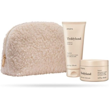 Pupa Teddyland Kit Shower Gel 200ml and Scented Body Scrub 150ml
