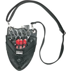 SIBEL Scissor Holder Holster for 7 Pairs Leather Effect 0151005
