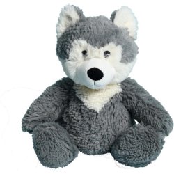 Soframar Cozy Plush Wolf Hot Water Bottle