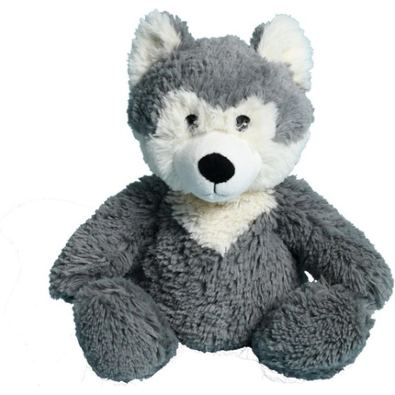 Soframar Cozy Plush Wolf Hot Water Bottle