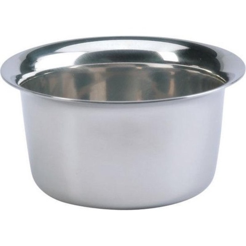 Sibel Shaving Soap Bowl Chromed Silver