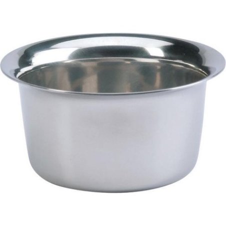 Sibel Shaving Soap Bowl Chromed Silver